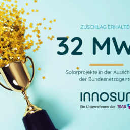 Innosun sichert sich Zuschläge für Solarprojekte mit über 32 MW Leistung